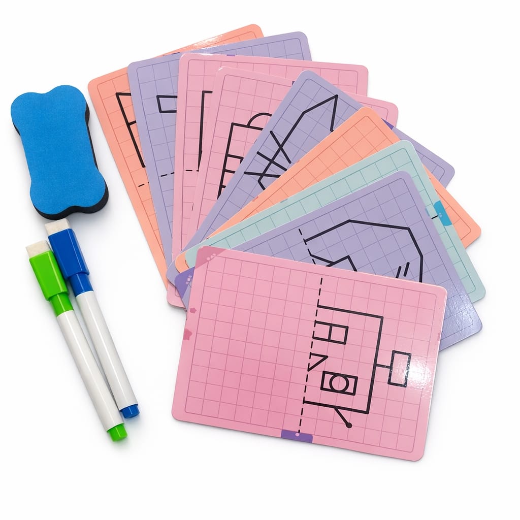 Kids Symmetry Drawing Art Box