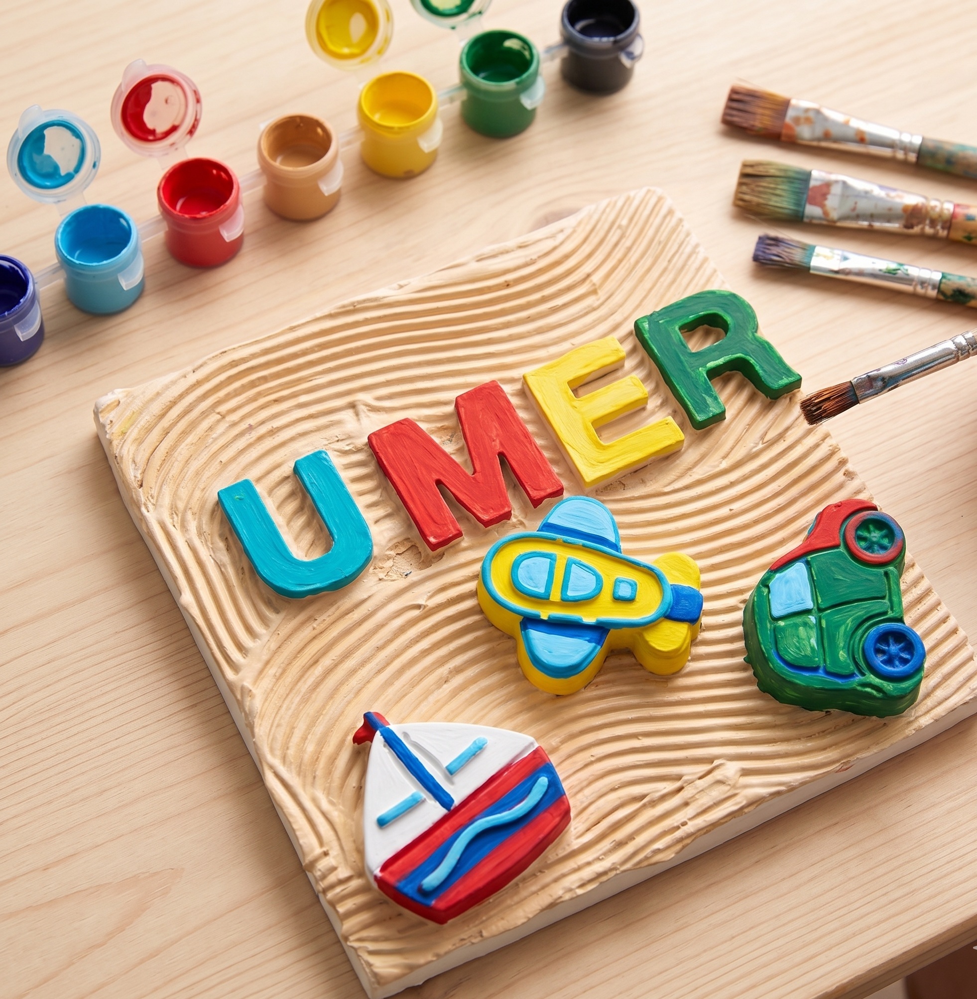 Kids Customizable Canvas Art Kit - Image 2