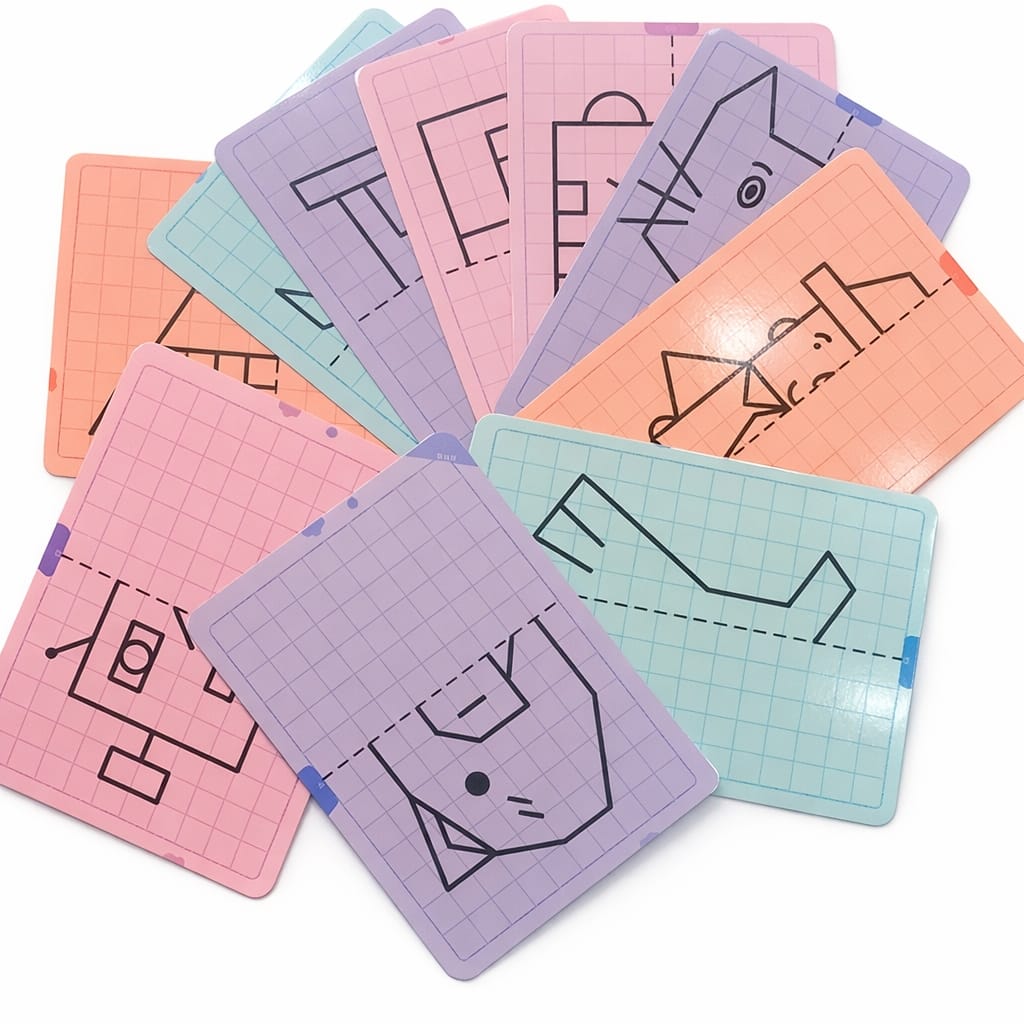 Kids Symmetry Drawing Art Box - Image 3