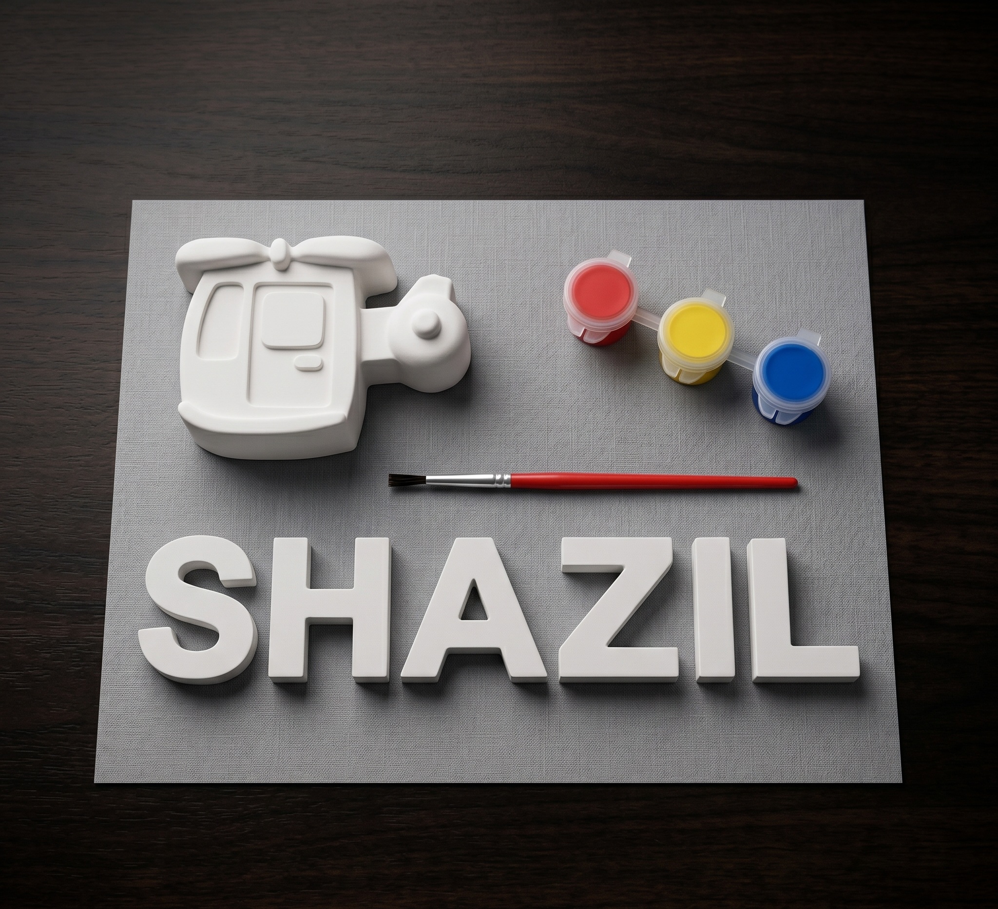 Kids Customized Name Painting Kit - Image 2, Montessori learning kit for kids