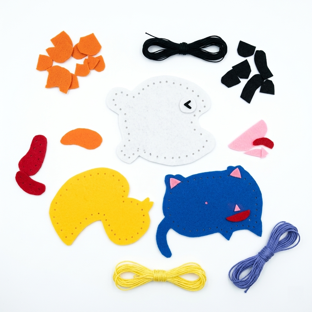 Kids DIY Sewing Craft Kit - Image 3