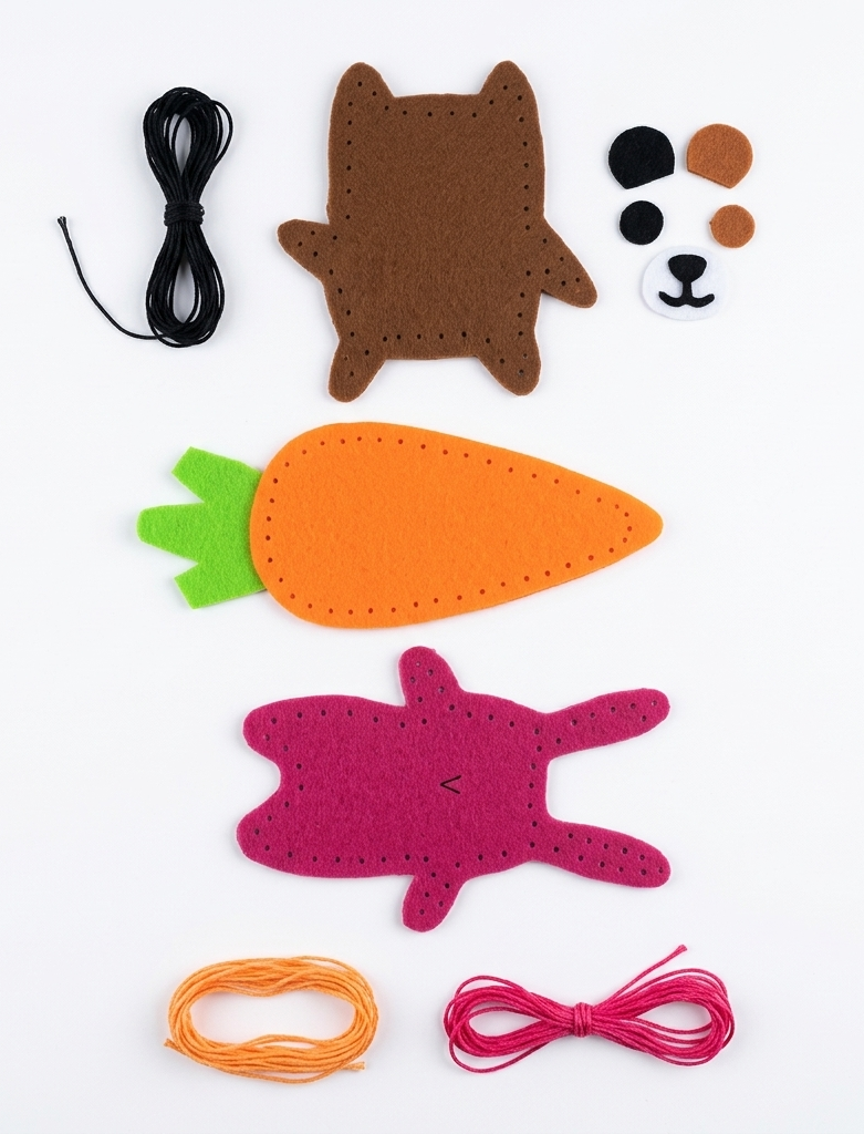 Kids DIY Sewing Craft Kit - Image 4