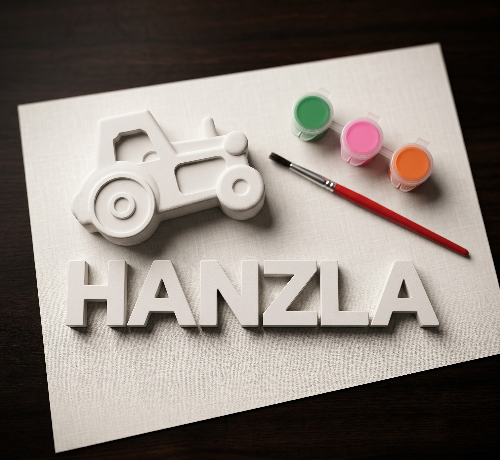 Kids Customized Name Painting Kit - Image 5, Montessori learning kit for kids